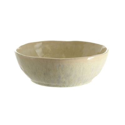 Stoneware Bowl Matte Speckle Cream 14cm - Karma Living