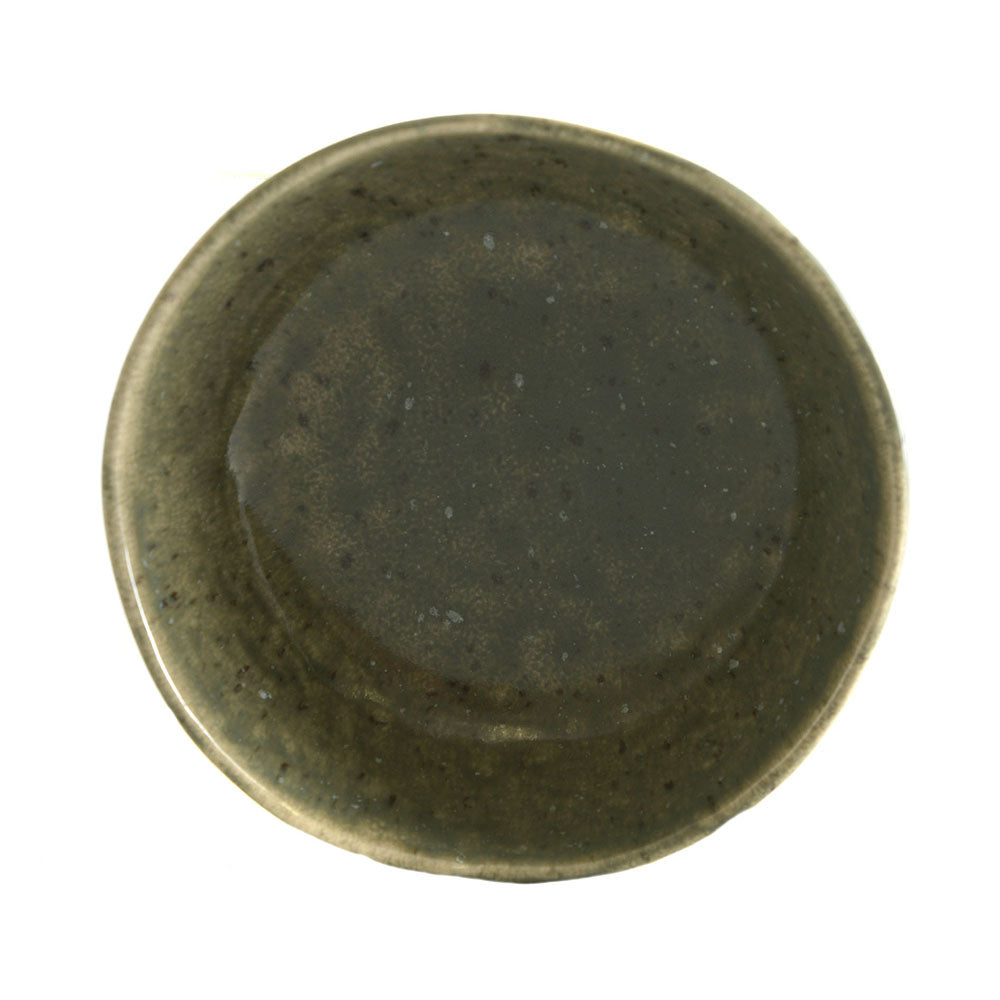 Stoneware Bowl Matte Speckle Green 14cm - Karma Living