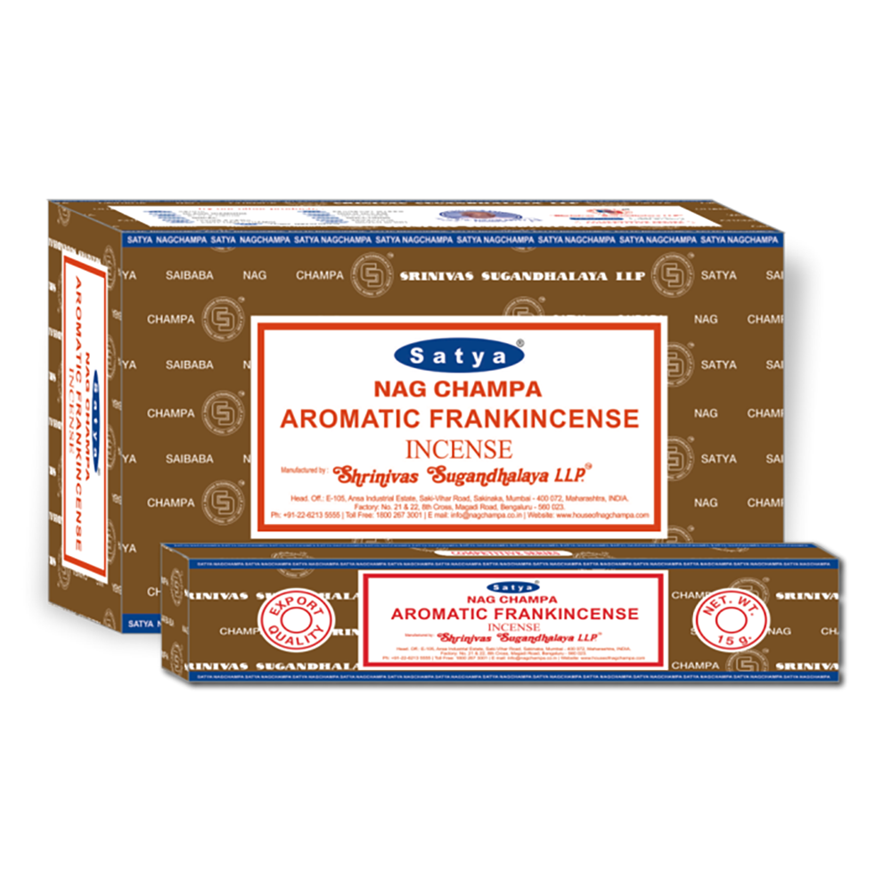 Satya Incense Sticks Frankincense - Karma Living