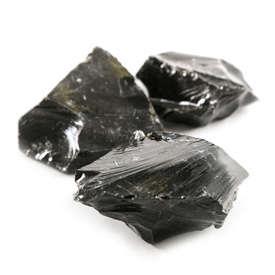 Black Obsidian Rough Specimen - Karma Living