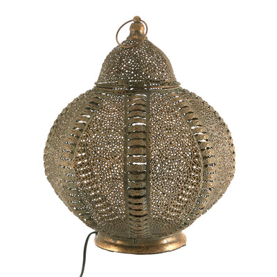 LAMP Metal Round Washed Gold 44x37.5cm