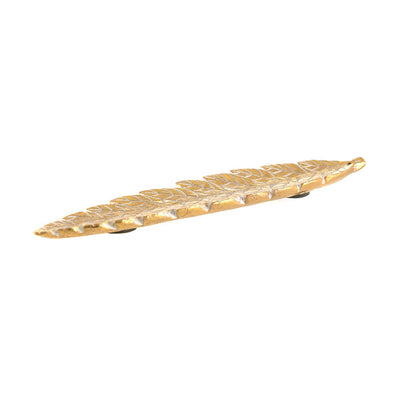 Gold Leaf Incense Holder Resin 22cm
