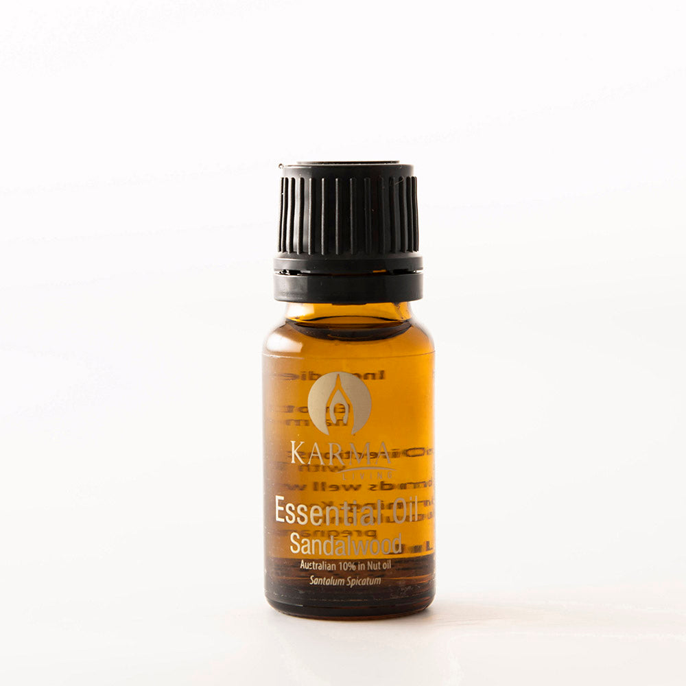 Sandalwood (10% in Nut) Essential Oil - Karma Living