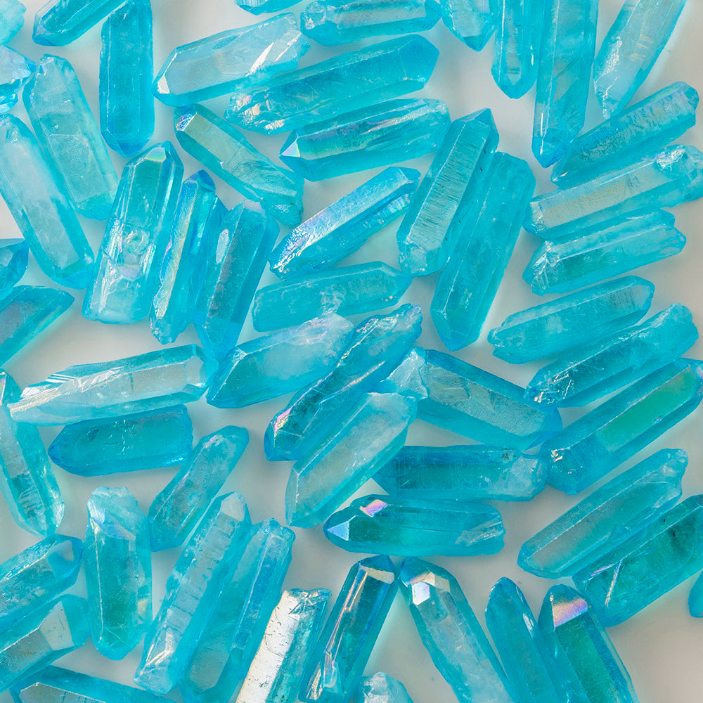 Aqua Aura Quartz Point – Karma Living