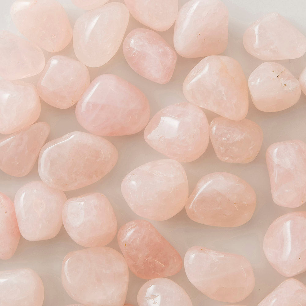 Rose Quartz Tumble Stone - Karma Living