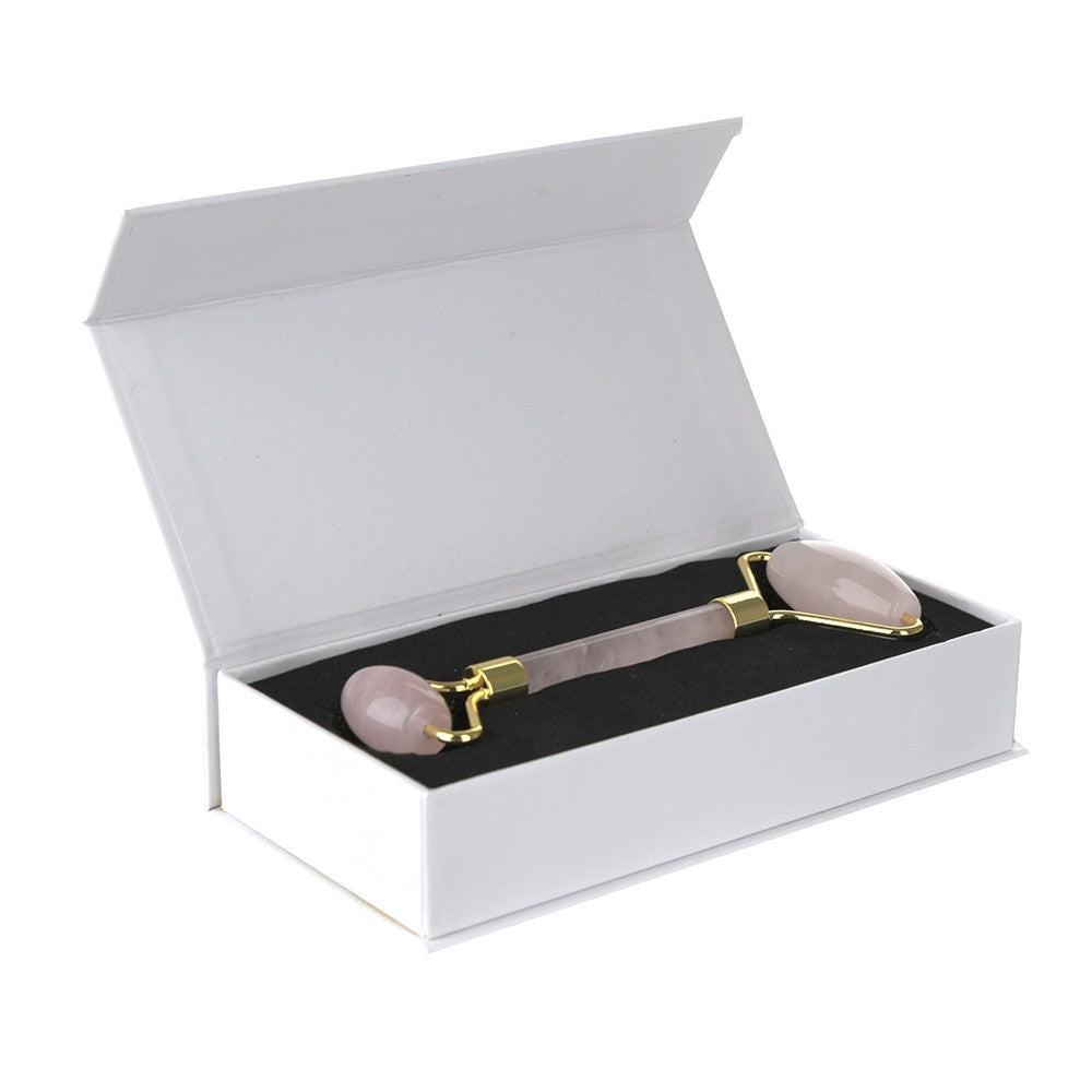 Rose Quartz Massage Roller - Karma Living