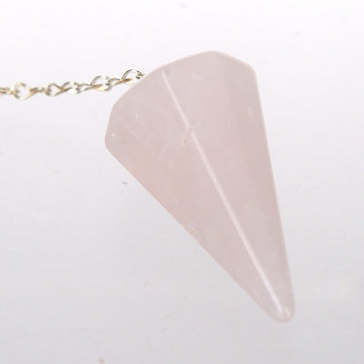 Rose Quartz Pendulum - Karma Living