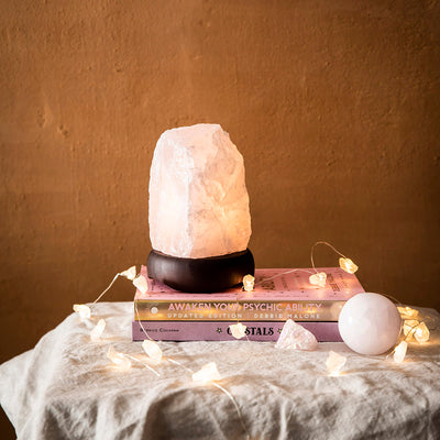 Rose Quartz String Lights 2m - Karma Living