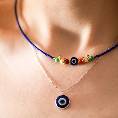 Evil Eye Pendant Necklace - Karma Living