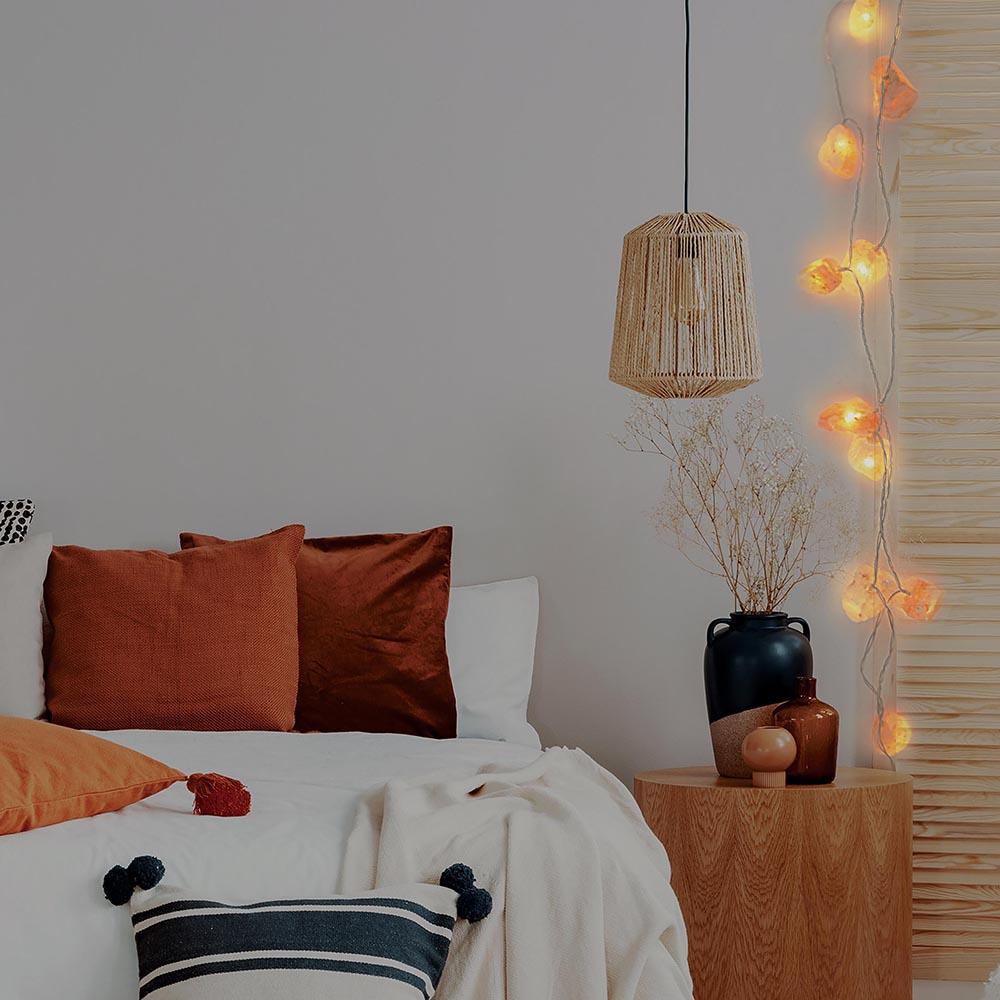 Himalayan Salt String Lights 165cm - Karma Living